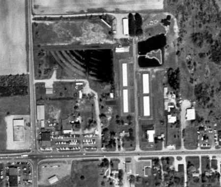 Sky Top Drive-In Theatre - Aerial (newer photo)